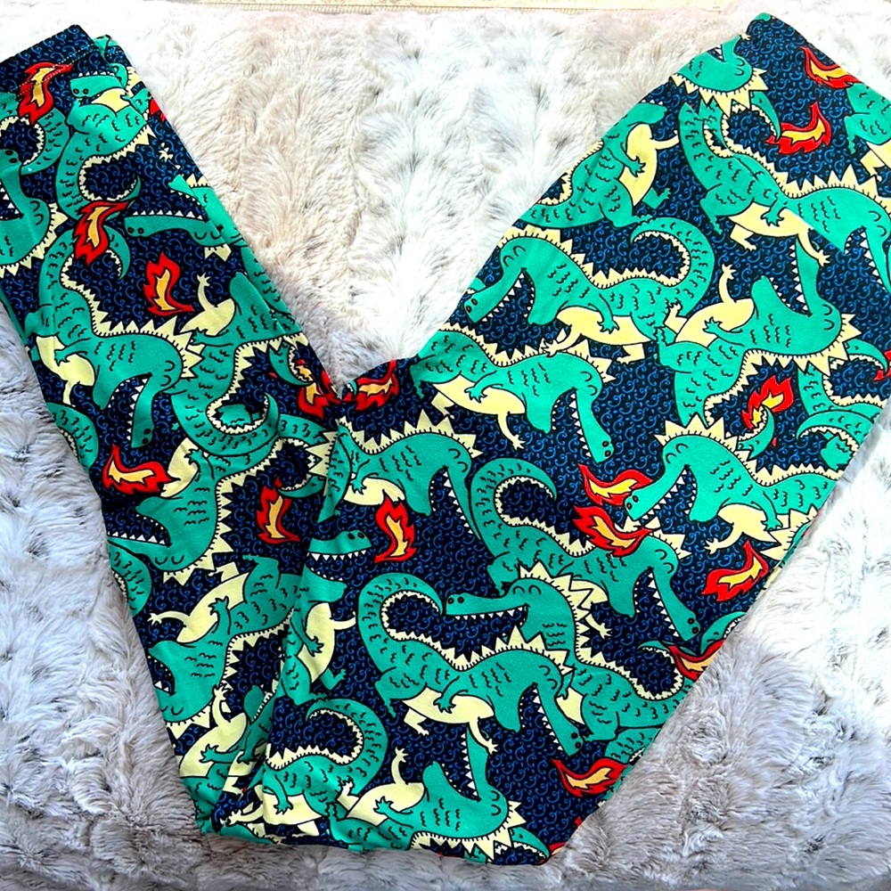 LuLaRoe Cute Lizard Leggings